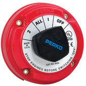 Perko 8503DP Medium Duty Battery Selector Switch w\/Alternator Field Disconnect w\/o Key Lock