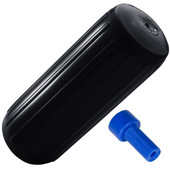 Polyform HTM-2 Hole Through Middle Fender 8.5" x 20.5" - Black w\/Air Adapter