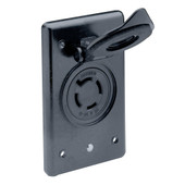 Marinco 2018BR-MB 12\/24V Receptacle w\/Flip Lid