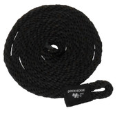 Dock Edge Fender Line - 3\/8" x 5' - Black - 2-Pack