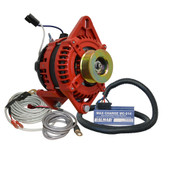 Balmar Alternator 3.15" Dual Foot Saddle K6 Serpentine Pulley Regulator  Temp Sensor - 170A Kit - 12V