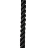 New England Ropes 3\/4" X 35 Premium Nylon 3 Strand Dock Line - Black