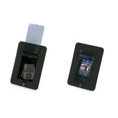 Poly-Planar Spa Side Smartphone Enclosure w\/Door - Black